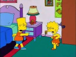 Siblings Fighting Simpsons Kids The Simpsons Bart And Lisa Simpson The Simpsons Guy