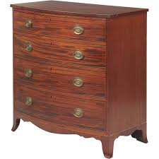 American Federal Bowfront Chest Of Drawers Maryland C 1790 1810 Antique Chest Southern Furniture Chest Of Drawers
