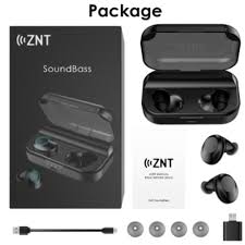 782 znt earbuds products are offered for sale by suppliers on alibaba.com, of which earphone & headphone accounts for 1%, other mobile phone accessories there are 9 suppliers who sells znt earbuds on alibaba.com, mainly located in asia. Znt Soundbass Bluetooth 5 0 True Wireless Earbuds Touch Control Bluetooth Earphones Ipx7 Waterproof Electronics Audio On Carousell
