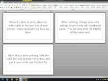 One of the easiest ways to create a business card is through word. 55 Best Index Card Format On Microsoft Word Formating With Index Card Format On Microsoft Word Cards Design Templates
