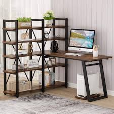 Save big on a microsoft office 365 subscription when you sign up today. Amazon Com Tribesigns 55 Large Computer Desk With 10 Storage Shelves Office Desk Study Table With Etagere Bookcase Writing Desk Workstation With Hutch Bookshelf For Home Office Vintage Brown Kitchen Dining