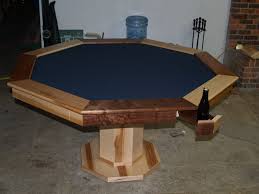 Poker Table With Hiding Beverage Holder Poker Table Plans Poker Table Diy Poker Table
