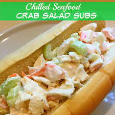 Seafood Crab Salad Subs Recipe Recipe Subway Seafood Sensation Recipe Subway Seafood And Crab Recipe Seafood Recipes