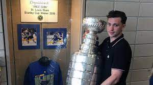 I think he'll be fine,'' berube said. Dunn Eats Cereal Out Of Stanley Cup Brings Trophy To Ontario Hospitals