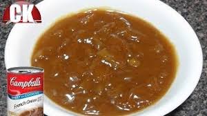 I like the convenience of using chicken broth, but if you have a good beef broth on hand, feel free to use it for even deeper flavor. French Onion Soup Condensed French Onion Soup Epic Friday Kitchen Tips Youtube