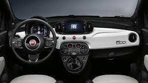 New techno blue matt dashboard. Technology And Safety Systems 500 Dolcevita Fiat