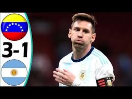 Venezuela, en vivo por tyc sports: Venezuela Vs Argentina 3 1 Highlights Goals Last Match Copa America 2019 Youtube