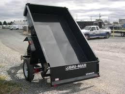 Request more info cam advantage 5x8 dump trailer 5k. Bri Mar 5 X 8 Single Axle Dump Trailer 3k Spreader Gate