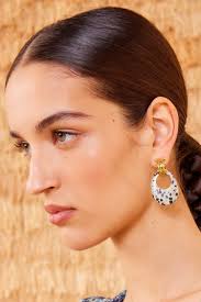 Nalani Geo Stone Earring