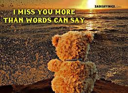 We did not find results for: I Miss You More Than Words Can Say Sadsayings Com