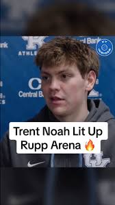 Kentucky freshman and Harlan native Trent Noah, lit it up off the bench for  Kentucky’s 71-point will over Kentucky Wesleyan., Noah shot 4-5 from three  off the bench, in just nine minutes., #BBN ...