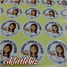Hindari daerah lengkung atau lekukan4. Ciklittlebiz Sticker Bulat Kecil Saiz 3 4 Cm Sesuai Di Facebook