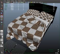 Create Realistic Bed In Maya Antonio Bosi 3d Render Maya Mental Ray Tutorials Maya Essential Tips Tutorials And 3d Models Maya Modeling Tutorial Maya