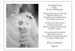 Friendship Wedding Poems Wedding Poems Wedding Day Quotes Personalized Wedding