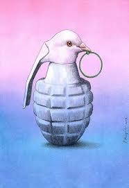 Peace Pawel Kuczynski Pawel Kuczynski Canvas Political Art Art Surreal Art