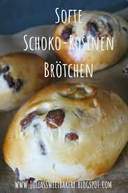 Softe Schoko Rosinen Brotchen Rosinenbrotchen Brot Backen Rezept Einfach Rosinen