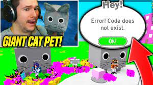 Agonyhydro chimera more but in todays video i show you the only legit way to get the giant cat aka the big cat and yes. Emotional I Got The Giant Cat Pet In Pet Simulator But This Happened Roblox Youtube