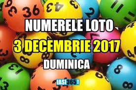 Numerele Extrase La Tragerile Loto Din 3 Decembrie 2017