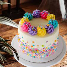 Free for commercial use no attribution required high quality images. Colourful Birthday Cake With Sprinkles Gurgaon Bakers