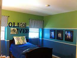 They're requesting a superhero room but we are exploring some options. Little Boys Bedroom I Like The Walls But I Wonder If I M That Brave To Paint Them Boys Bedroom Green Boys Bedroom Colors Boys Bedroom Paint
