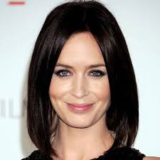 Emily blunt brown hair