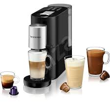 Get the starbucks coffee experience at home with starbucks nespresso pods. Nespresso Krups Atelier Xn890831 Black Capsule Coffee Machine Alzashop Com