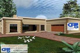House Design Plans 5 5x6 5 With One Bedroom Flat Roof In 2021 Flat Roof House Affordable House Plans House Roof
