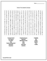 Tools Of Environmental Science Vocabulary Word Search Science Vocabulary Vocabulary Words Environmental Science