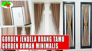 Ruang tamu harus bisa anda buat dengan nyaman dan indah, salah satu alternatifnya yaitu memilihkan desain gorden yang bisa membuat tampilan ruang tamu anda terlihat semakin cantik. Model Gorden Jendela Ruang Tamu Rumah Minimalis Terbaru Bahan Blackout Import Warna Coklat Muda Youtube