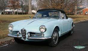 Classic 1960 Alfa Romeo Giulietta Spider Veloce For Sale Classic Sports Alfa Romeo Alfa Romeo Giulietta Alfa Romeo Giulietta Spider