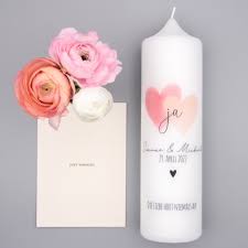 Dekorative akzente setzen schwimmkerzen und tortenkerzen. Hochzeitskerzen Kaufen Kerze Zur Hochzeit Bestellen Kerzenonkel
