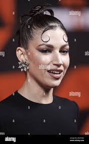 Ursula Corbero partecipa al Netflix: 'La Casa De Papel' la finale della  Stagione 5th Presentazione al Palacio de Vista Alegre di Madrid, Spagna  (Foto di Carlos Dafonte/NurPhoto Foto stock