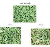 Young Soybean Pods Optical Colour Sorter, Automatic Color ...