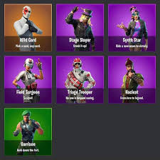 Fortnite leaked skins & other cosmetics. Fortnite Br News On Twitter Fortnite S New Upcoming Leaked Skins