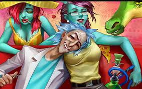Hd Wallpaper Rick And Morty Sad Wubalubadubdub Rick Sanchez Depressing Wallpaper Flare