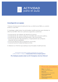 Después de la revolución de mayo surgió la necesidad de dictar una constitución para la nación argentina, con la finalidad de constituir la unión nacional, afianzar la. Https Chicos Congreso Gob Ar Archivos Constitucion 2 Pdf