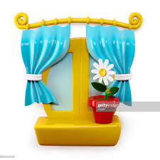 Boys bedroom curtains window curtains cartoon png gif maker. 3d Cartoon Home Window Isolated On White Cartoon Home Cartoon Flowers Red Flowers