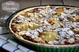 Tarte Poire Chocolat Recette Tarte Poire Tarte Aux Poires Poire Au Chocolat