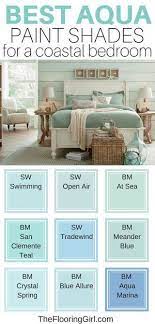 Aqua Bedrooms Best Paint Colors