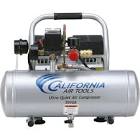 California 7.6 L 1.0 HP Ultra Quiet and Oil-Free Aluminum Tank Air Compressor