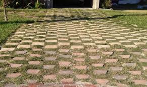 A Kinda Cool Driveway Idea Good For Tractor Area Hard Standing Hardscape Backyard Outdoor