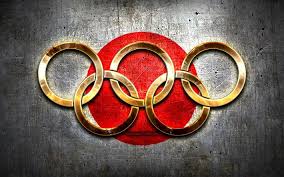 The olympic rings, which stand as the symbol for the olympics as a whole, represent the activity of the olympic movement and the union of five continents and athletes from across the world at the global event. Download Wallpapers Japanese Olympic Team Golden Olympic Rings Japan At The Olympics Creative Japanese Flag Metal Background Japan Olympic Team Flag Of Japan For Desktop Free Pictures For Desktop Free