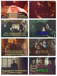 Why Is It When Something Happens It S Always You Three Meme Harry Potter Yolo Harry Potter Funny Harry Potter Harry Potter Fandom
