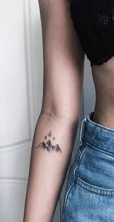 Small Nature Mountain Minimal Forearm Tattoo Ideas For Women Pequenas Ideas Del Tatuaje Del A Tattoos For Women Small Forearm Tattoo Women Tattoos For Women
