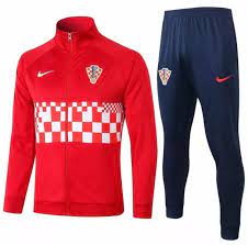 Croatia Tracksuits 2020 Euro Red White Training Jacket And Long Pants Jacket Tops Tracksuit Casual Tops