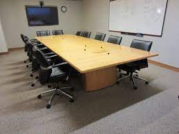 Conference tables have come a long way since their corporate heyday, when flimsy folding conference tables were the norm. Gunlocke Conference Table Used Conference Tables Ma Ct Nj Nyc Used Office Furniture For Sale Conklin Office Furniture
