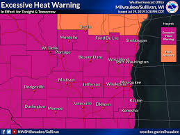 In most areas, a warning will be issued if there is a heat index of at least 105 °f (41 °c). Excessive Heat Warning In Effect Also Historical Heat Details