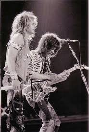 Eddie Van Halen David Lee Roth 1984 Eddie Van Halen Van Halen David Lee Roth
