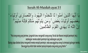 Itulah ayat ke 48 surat al maidah untuk anda baca sehari hari, semoga bermanfaat. Bacaan Surah Al Maidah Ayat 51 Dan Artinya Islamdnet