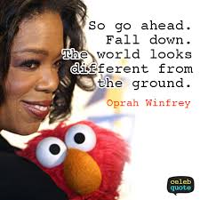 She's a media executive, actress, talk show host, television producer and philanthropist — even has her own tv network, own, and her. Oprah Winfrey Quote About Success Fall Fail Cq
